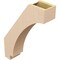 Ekena Millwork 5-inch W x 18-inch D x 24-inch H Imperial Rough Cedar Woodgrain TimberThane Knee Brace, Primed BRCUR05X18X24IMPRCPR - alternate 4